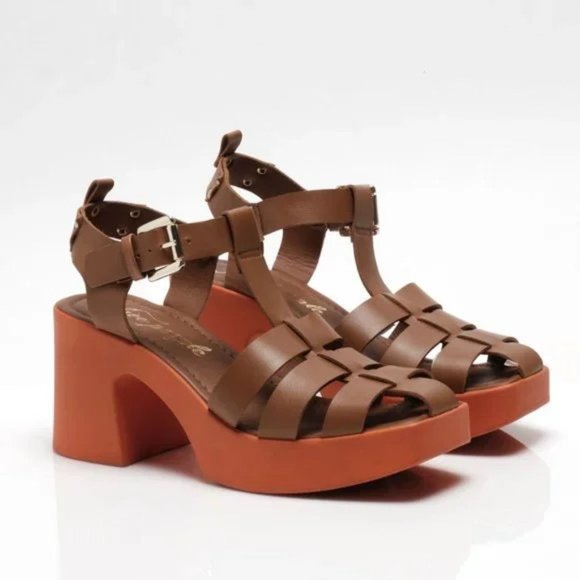 Free People Pacific Platform Fishermen Heels - Picture 6 of 16